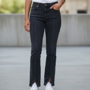 Abercrombie & Fitch Women's Charcoal Skinny High Rise Jeans